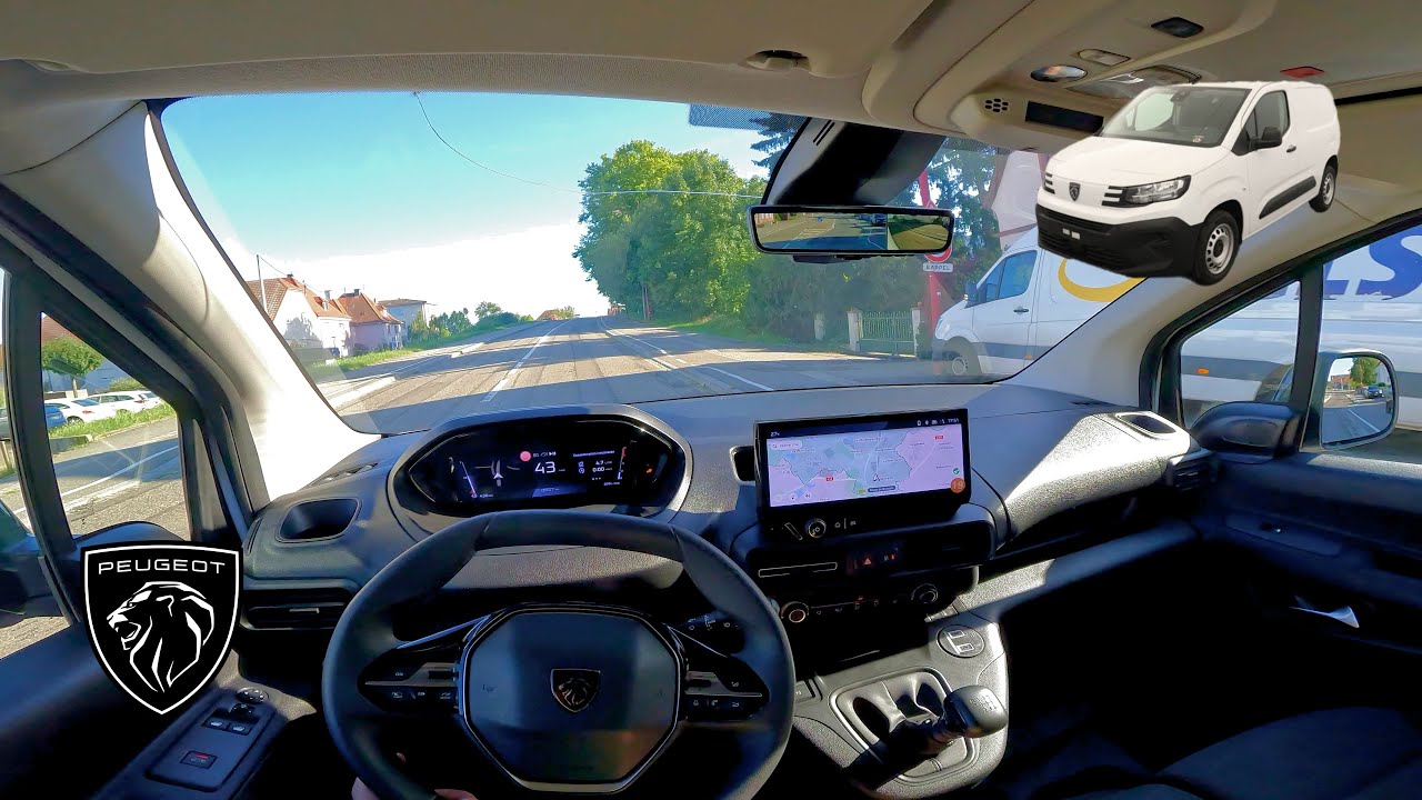 2024 PEUGEOT PARTNER 1.5 HDI - POV TEST DRIVE