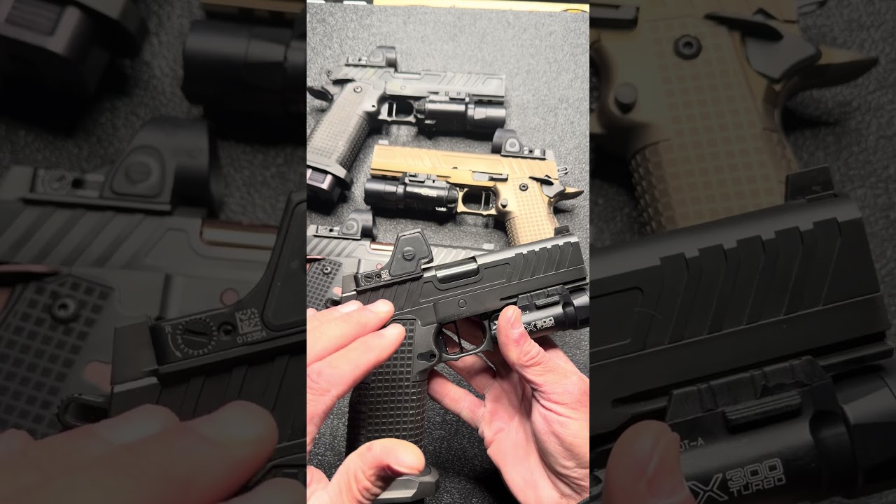 Race City Defense Pistol lineup!