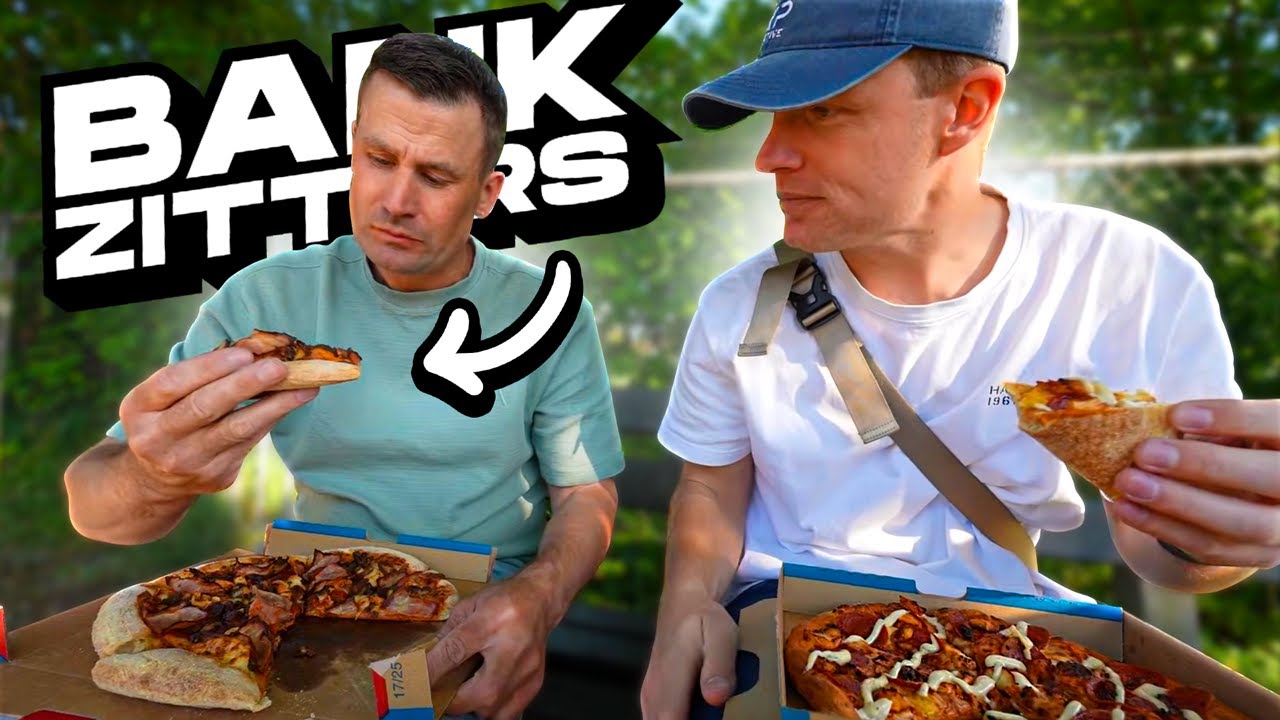 WIJ TESTEN DE BANKZITTERS PIZZA! 🍕 #4293 #4294