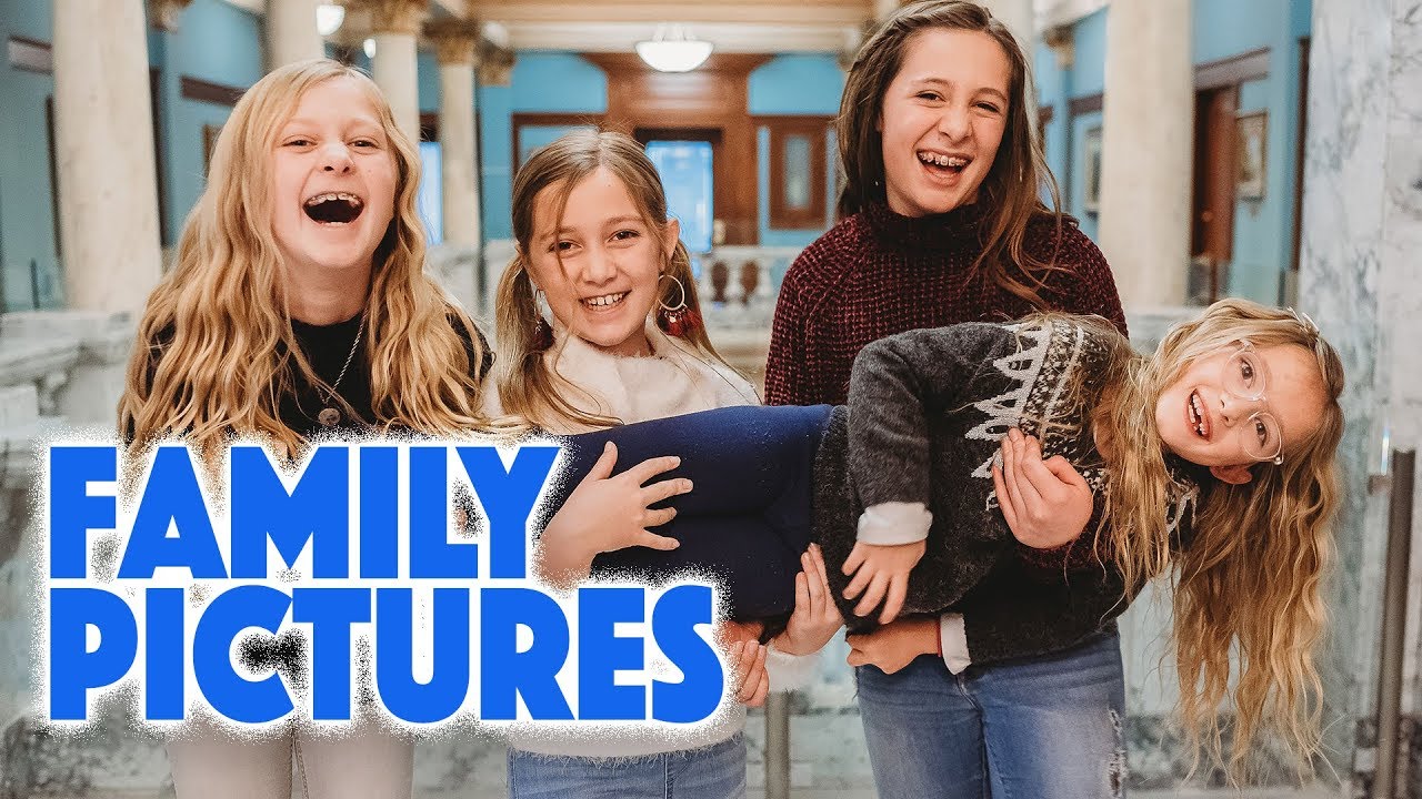 GRWM Get Ready With Me FAMILY PICTURES! And some of our favorite Awkward Family Photos!