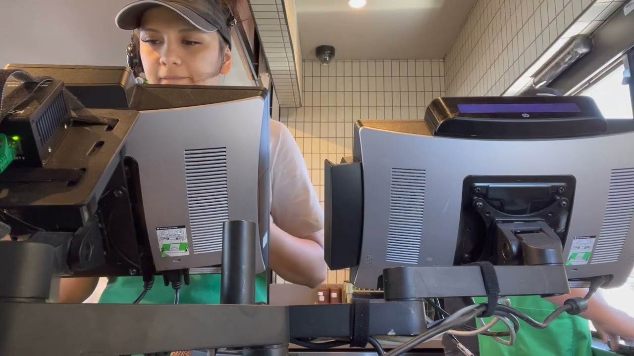 STARBUCKS/DRIVE THRU!