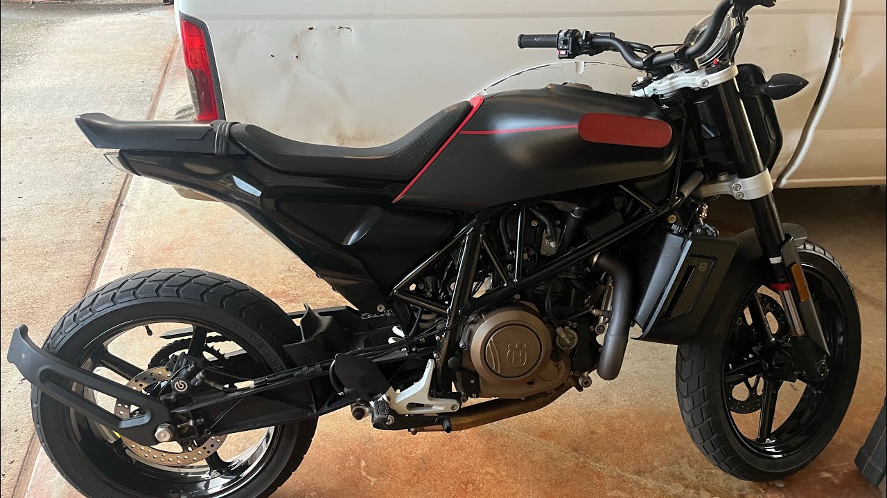 Tear Down The Build Begins on the 701 Husqvarna Svartpilen