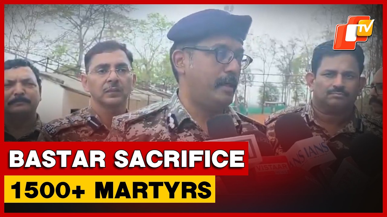 Over 1,500 Security Personnel Martyred In Bastar: IG Sundarraj | Chhattisgarh
