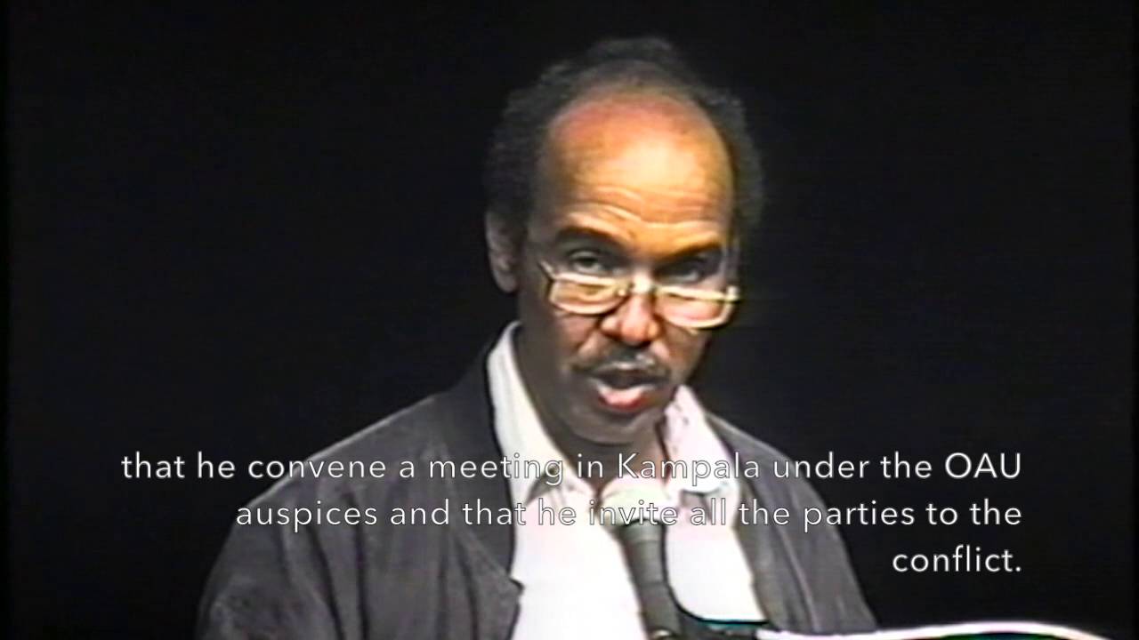 Nuruddin Farah speaks at 