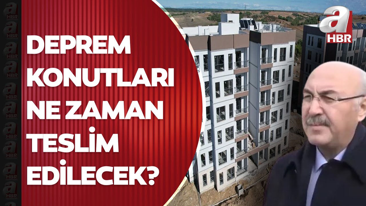 Adana'da konutlar ne zaman teslim edilecek?  Adana Valisi Yavuz Selim Köşger A Haber'de yanıtladı