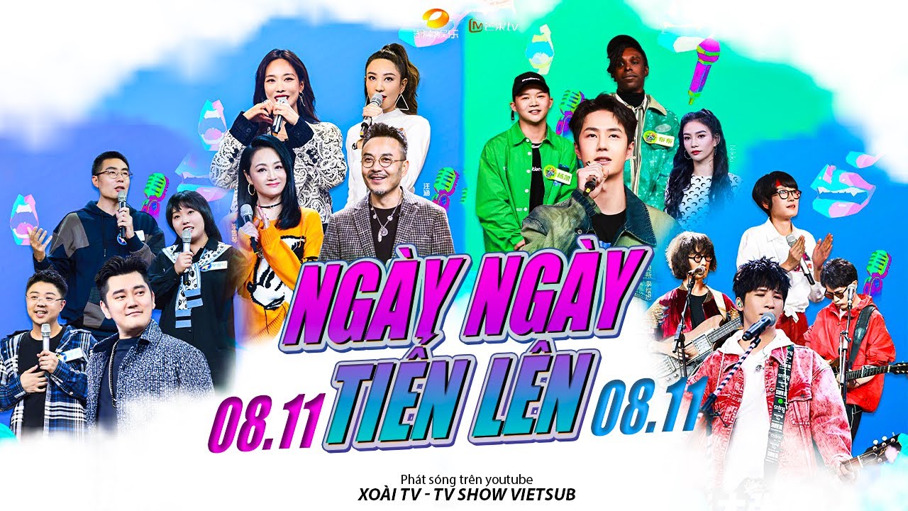 【Vietsub】Ngày Ngày Tiến Lên 08/11| Trịnh Hy Di, Vương Phi Phi, Carsick Cars, Bố Bố, Trần Nghiên Trăn