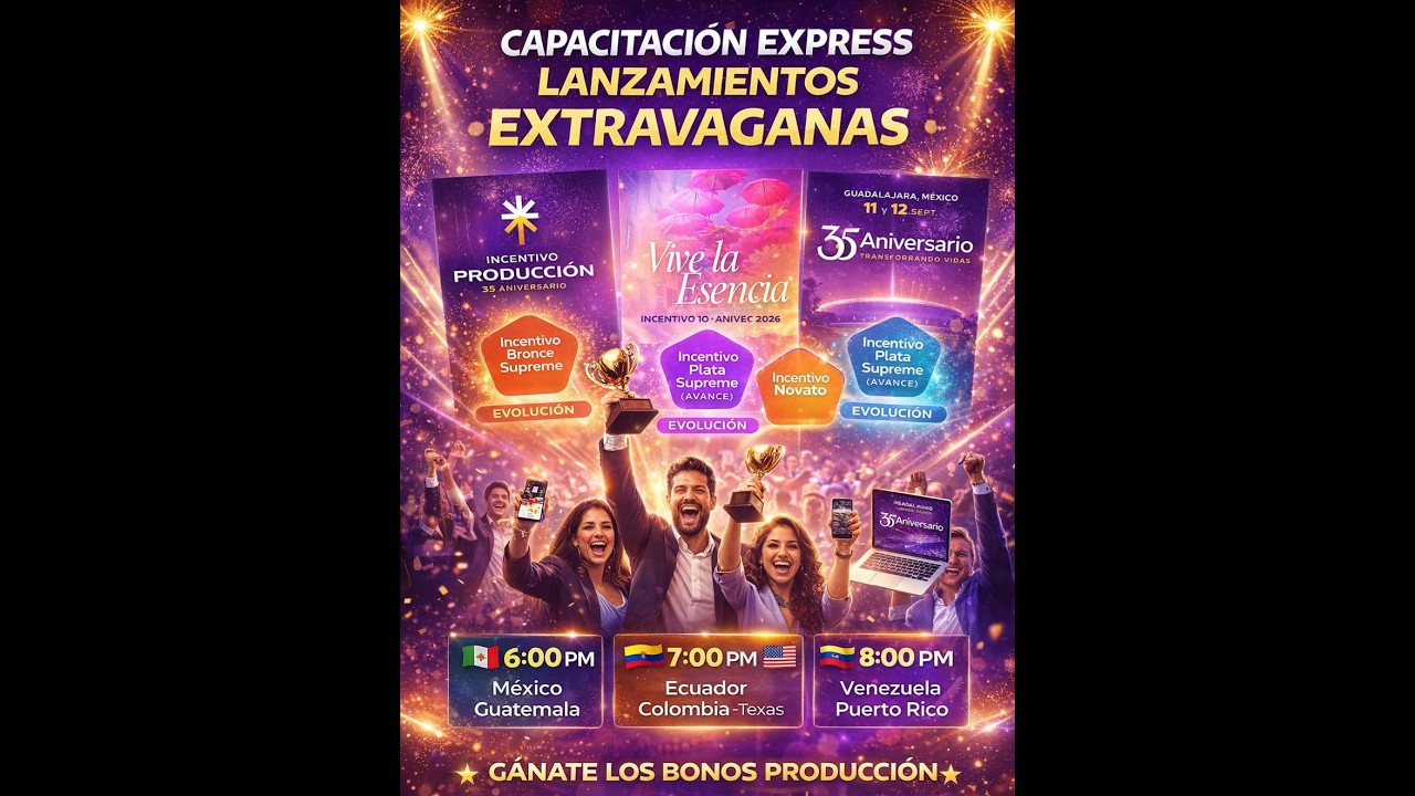 LANZAMIENTOS EXTRAVAGANAS