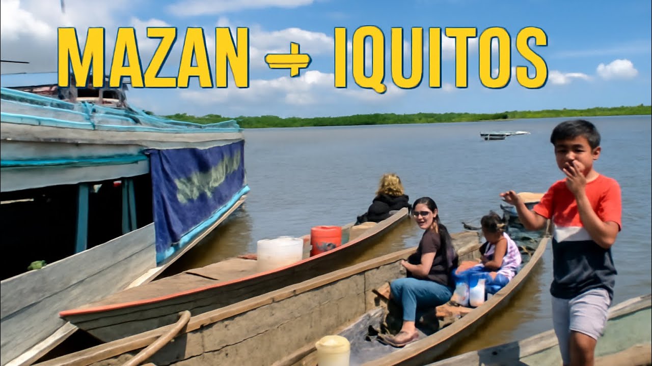 Así es  el distrito  de MAZAN  LORETO Perú 🇵🇪profundo AMAZONAS    PARTE =01