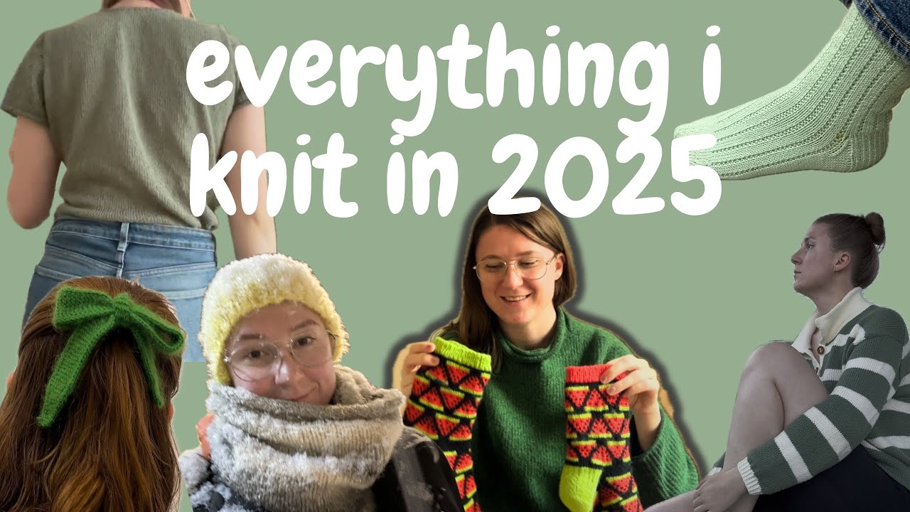 Quite the productive year! | Knitting hits and fails of 2025