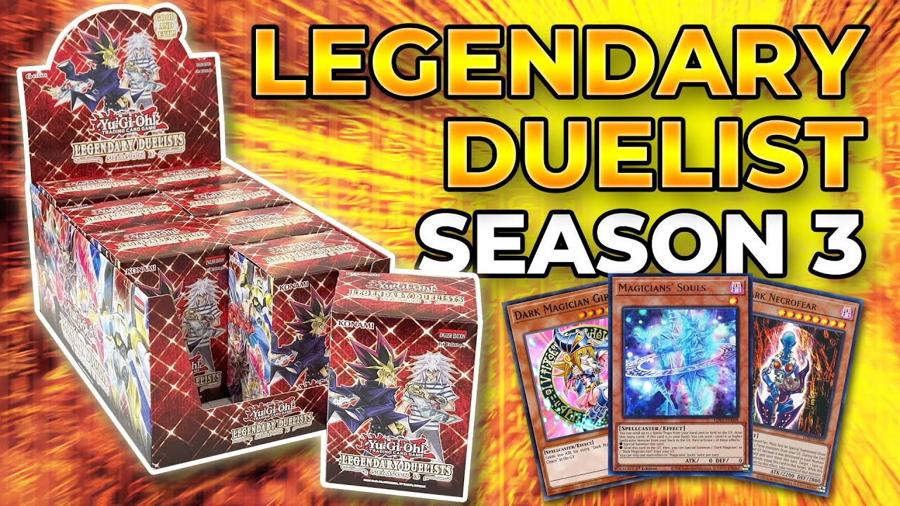 Legendary Duelists Season 3 | Display Box | Opening | Yugioh | TCG | Unboxing | Magicians' Souls