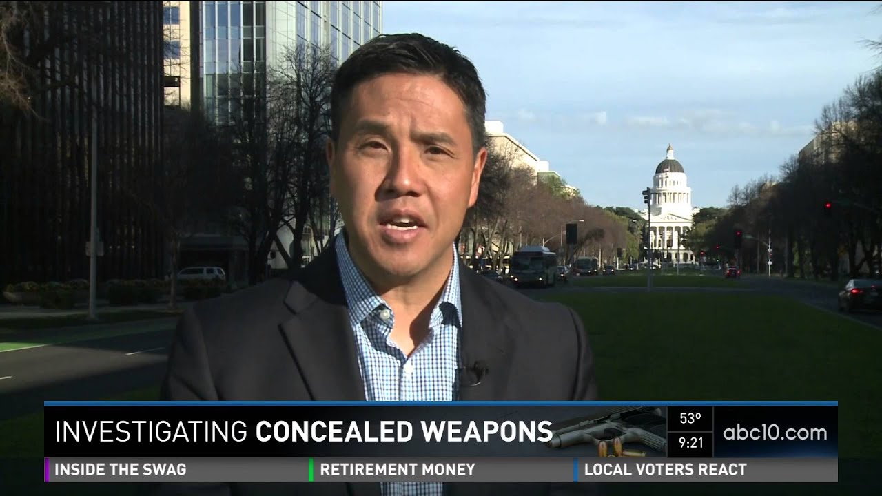 Concealed Weapons Permits on the Rise in Sacramento County - Ryan Yamamoto ABC10