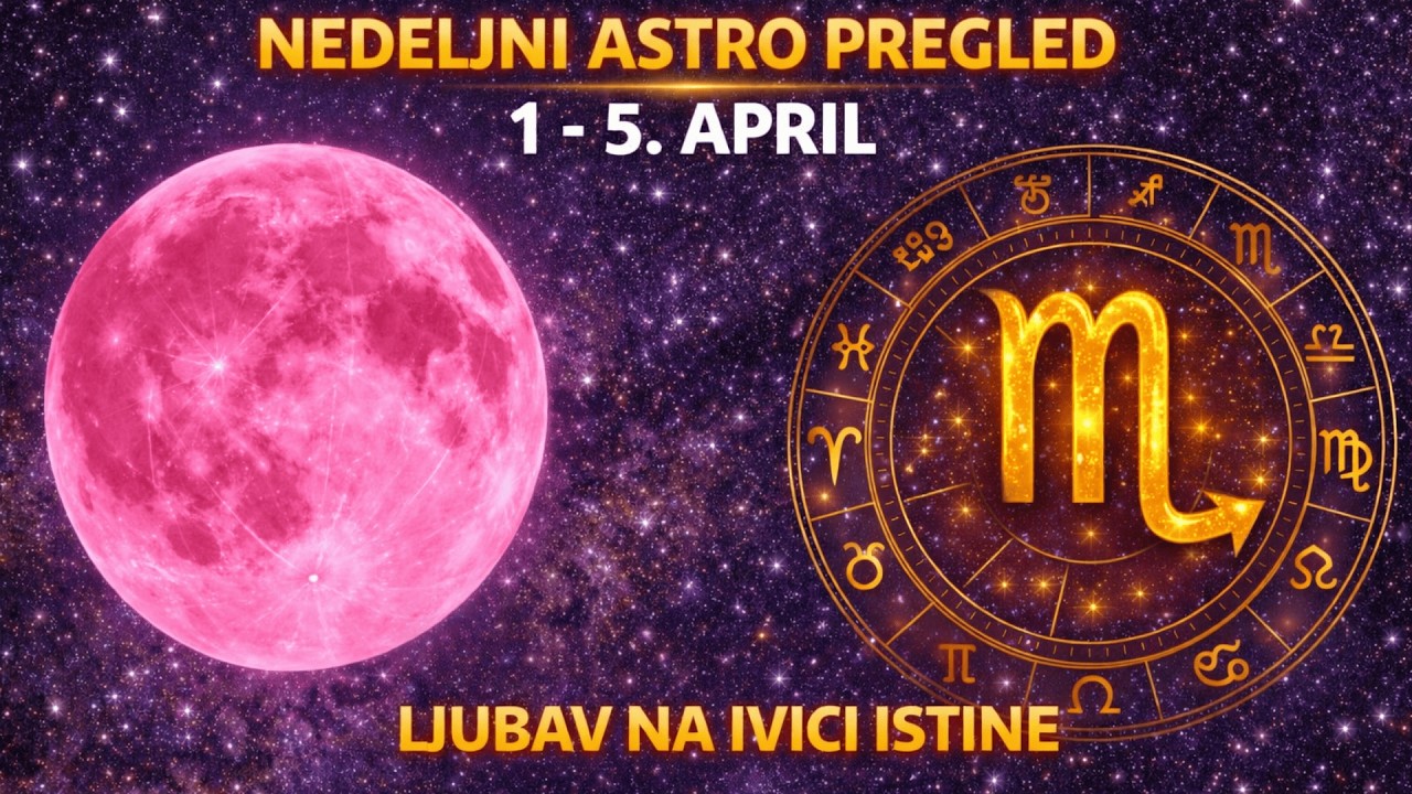 ♏ &Scaron;KORPIJA | 1&ndash;5. april 2026 | Sve se otkriva u ljubavi