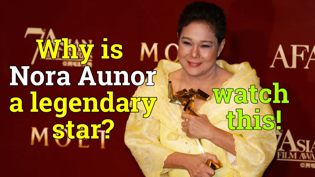 WHY IS NORA AUNOR A LEGENDARY STAR? YOU NEED TO WATCH THIS!
