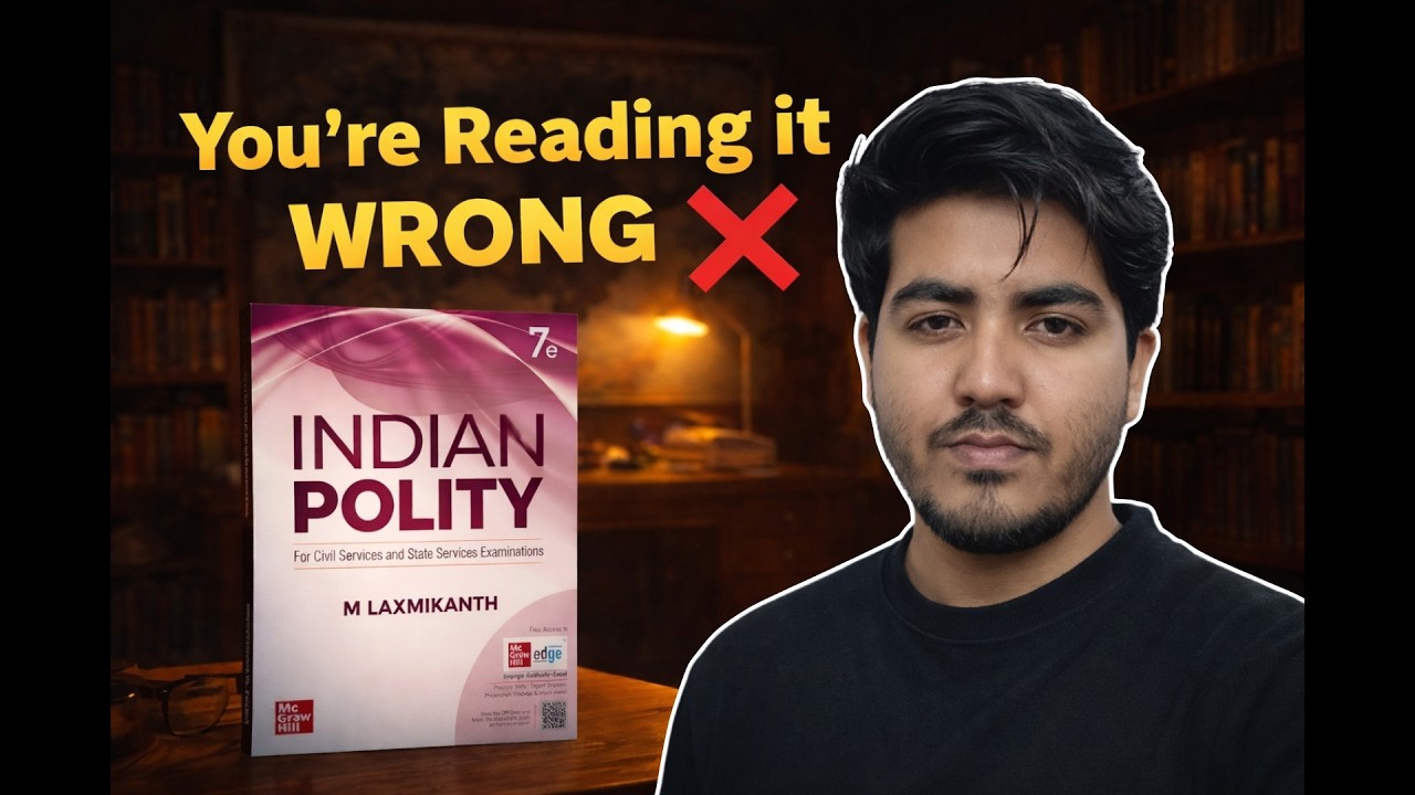 Most Aspirants Read Laxmikanth Incorrectly.