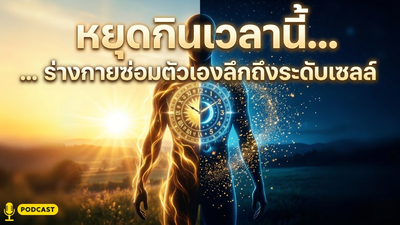 นาฬิกาชีวิต x วิกาลโภชนา: กินตามแสงอาทิตย์ รักษาสมดุลฮอร์โมน และย้อนวัยเซลล์ (Circadian Rhythm)
