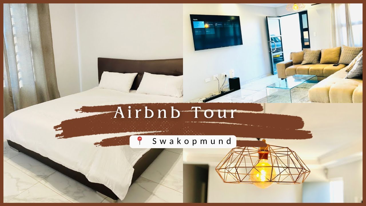 Another BaeCation vlog 🥰📍In Swakopmund, Namibia | Our Premuim Airbnb -Tour | #namibianyoutuber