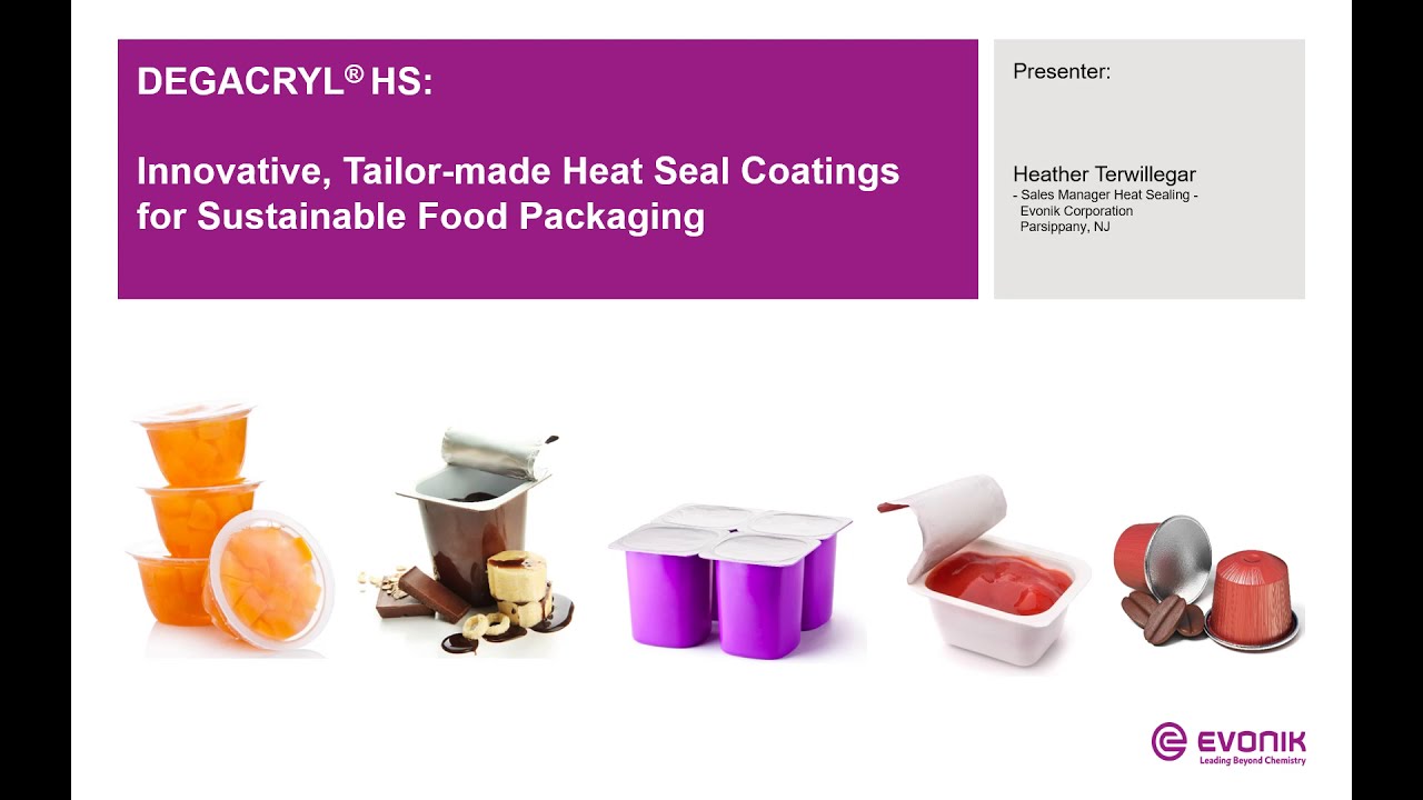 Innovative, Tailor-made Heat Seal Coatings for Sustainable Food Packaging | Evonik