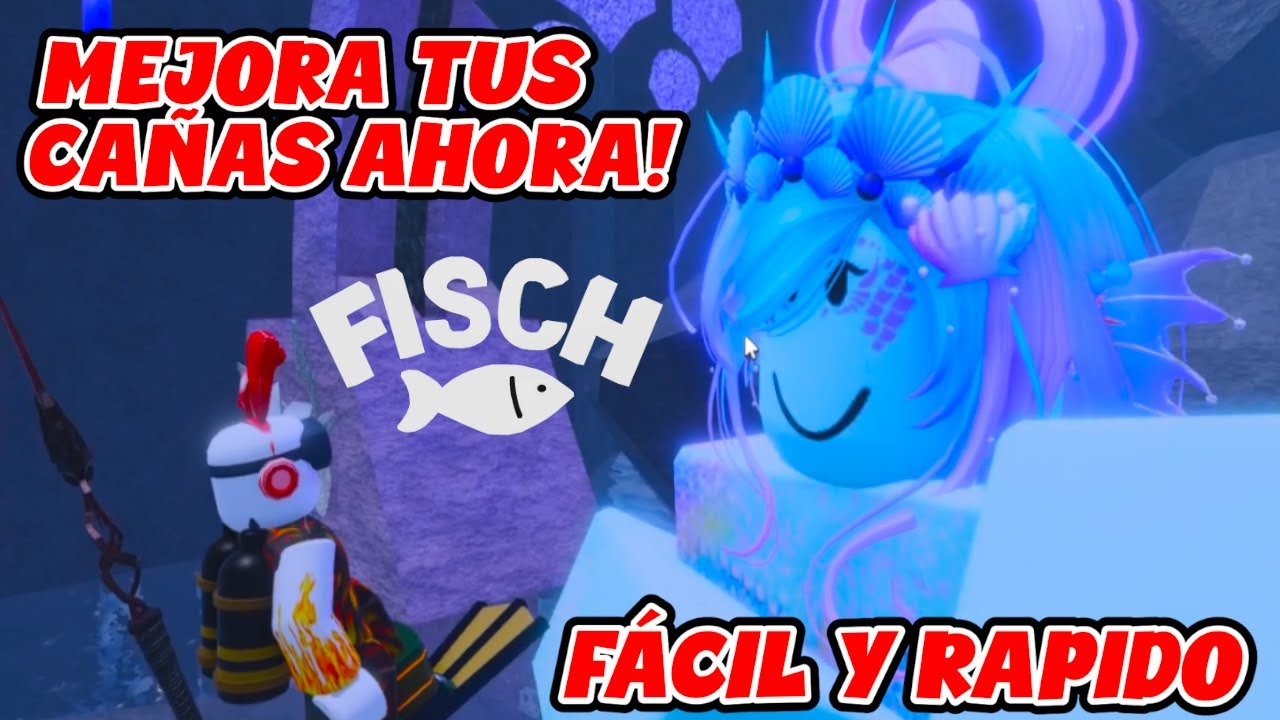 Como MEJORAR TODAS TUS CAÑAS en FISCH FÁCIL Y RAPIDO!🎣😈
