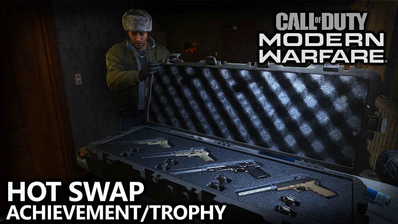Call of Duty Modern Warfare - Hot Swap Achievement/Trophy Guide - Get a Kill w/ 8 Different Weapons