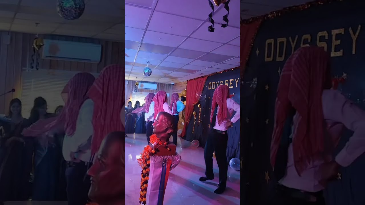 Fresher party🎉 ODYSSEY 2K26 ✨..#freshers #party #viral #viralvideo #trending #nihkolkata #viralvideo