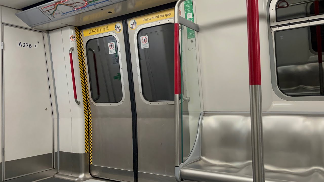 [SACEM舊訊號系統之最強行雷]港鐵TWL M-train A276 荃灣至旺角(慳電模式行車片段)