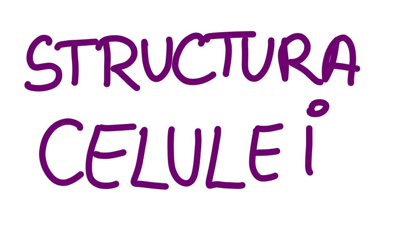 Structura celulei