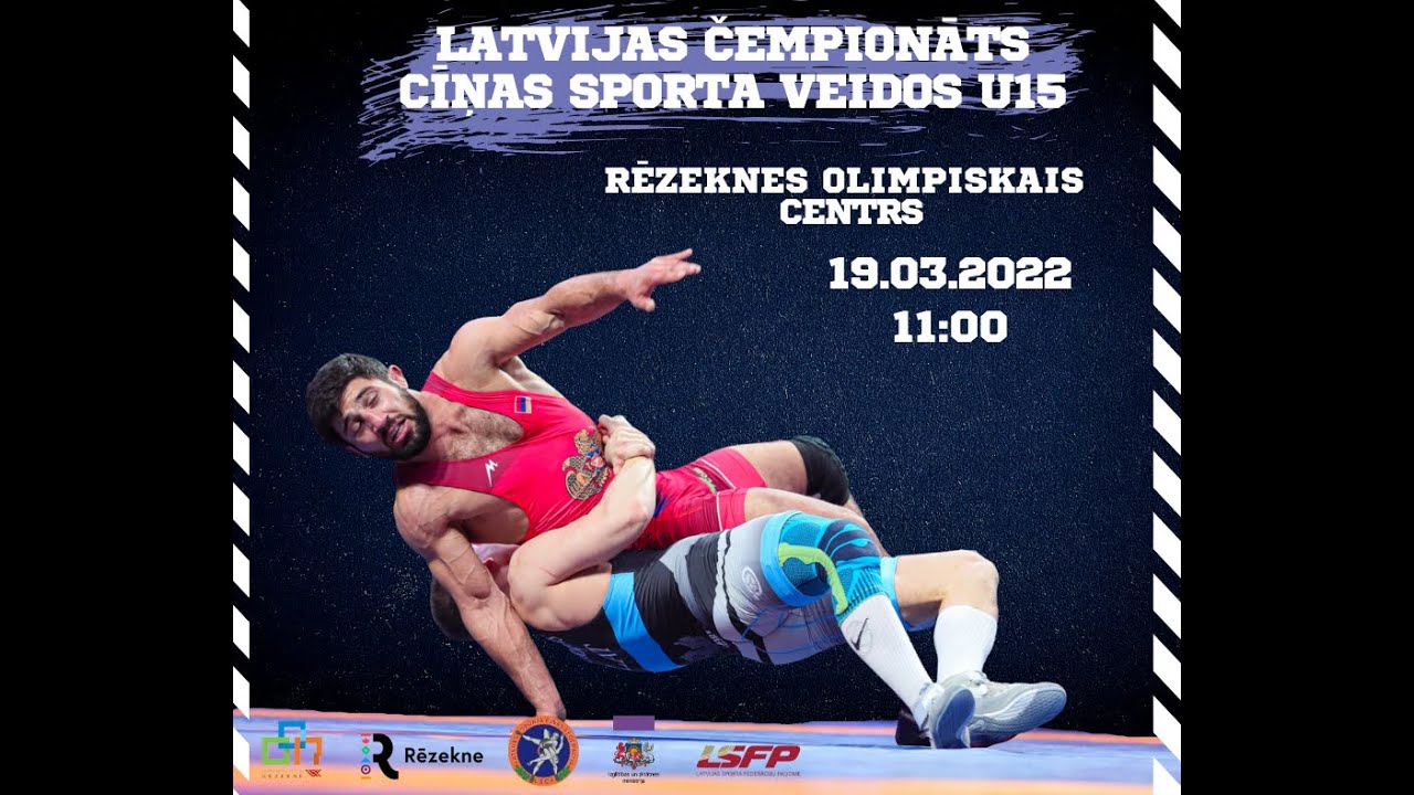 Latvijas Čempionāts Cīņas sporta veidos U15 - Rēzeknē