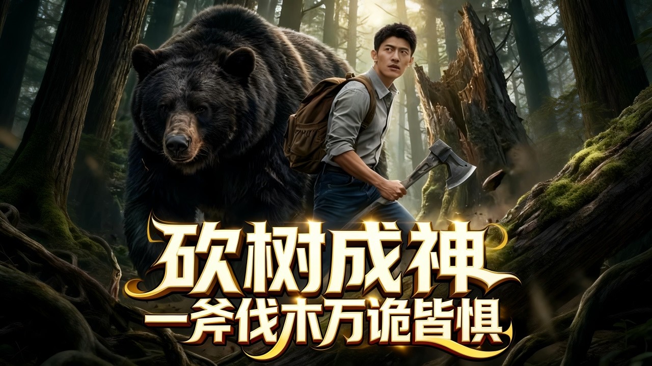 【Full Version】《砍树成神，一斧伐木万诡皆惧》为给双妹挣救命钱，男人啥危险活都干过，今为三万月薪独闯大森林！#shorts video#AI短劇#梦境放映室