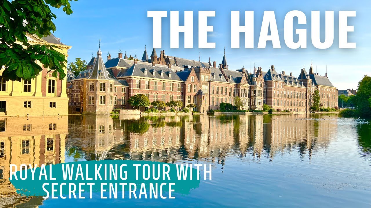 The Hague, Netherlands Walking Tour  Summer| A Royal Walking Tour in The Hague | City Walk The Hague