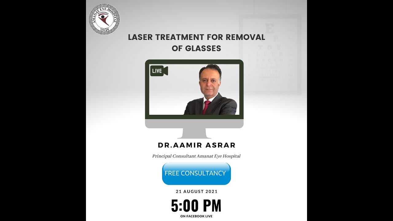 Dr. Aamir Full Live Session - Refractive Surgery in Pakistan 2021