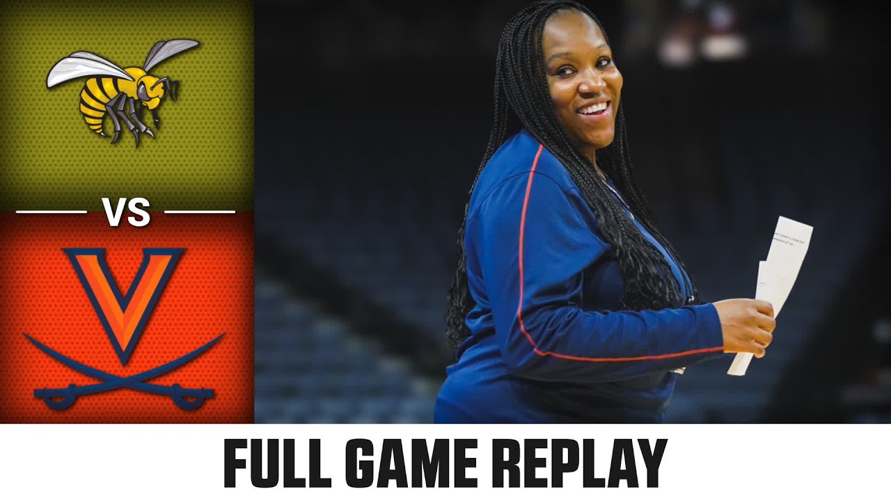Alabama State vs. Virginia Full Game Replay | 2024-25 ACC Women’s Basketball