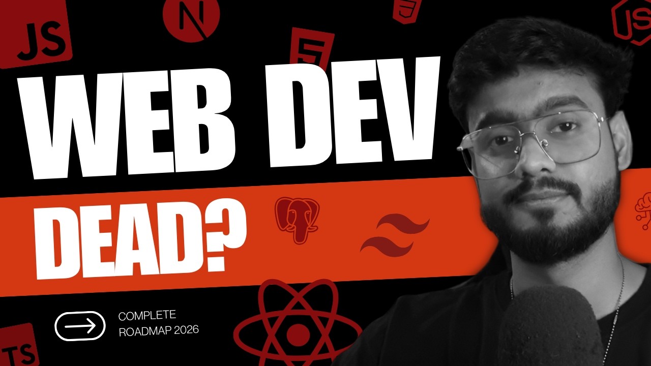 Web Developer Roadmap 2026 with GenAI 🔥🔥