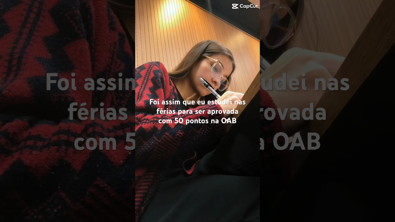 COMO EU FUI APROVADA NA OAB ESTUDANDO SOZINHA? 🧐 #direito #estudarparaoab #estudooab #oab