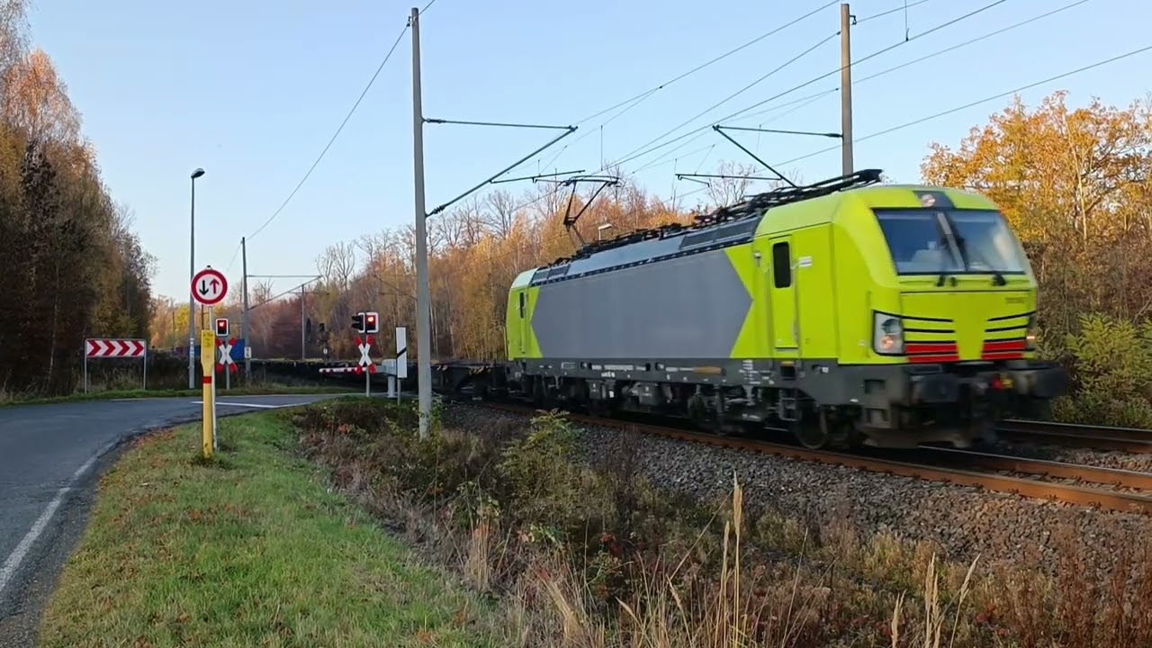 Trainspotting, Video 15.Januar 2026. Staatsforst Buchhorst und Bü bei Marienborn
