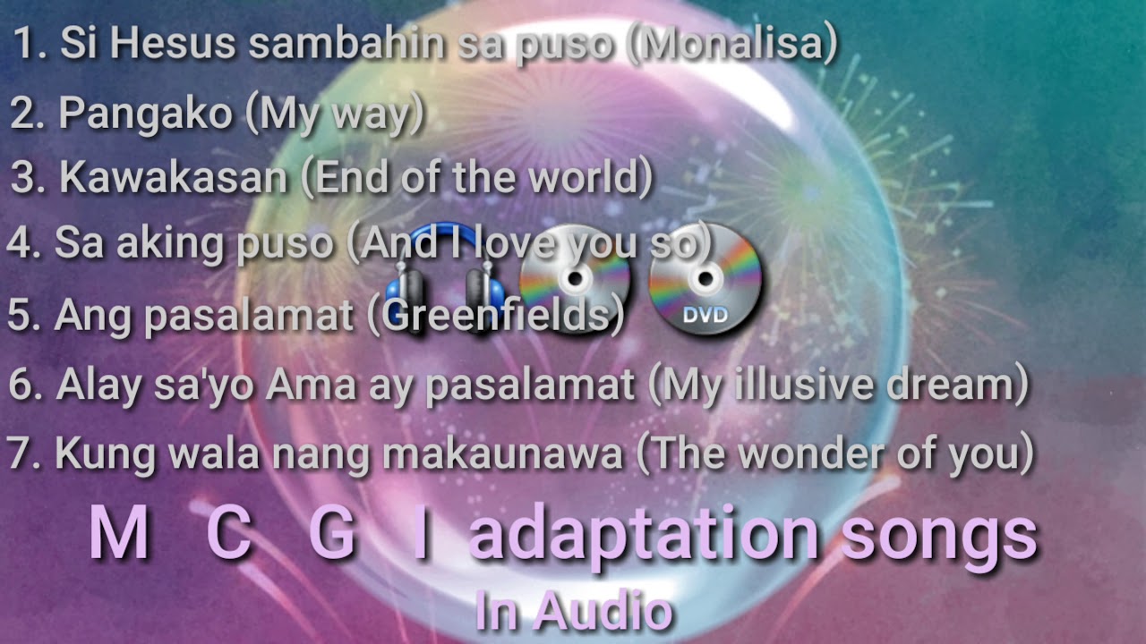MCGI Adaptation songs