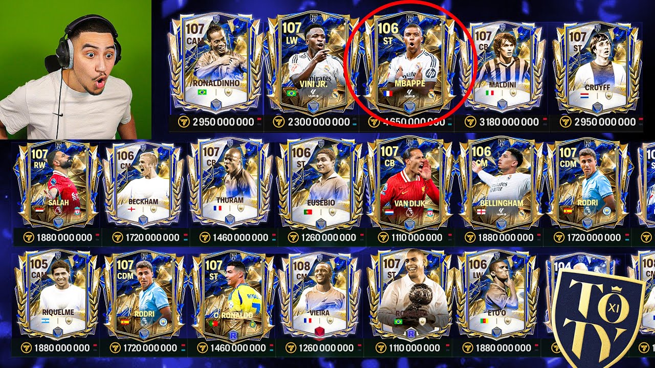 Mon 1er UTOTY PACK OPENING SUR FC MOBILE !! 🤩