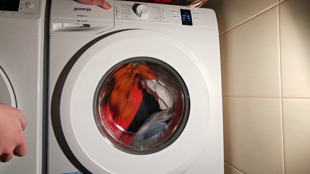 Gorenje Wp62s3 EXTREMELY UNBALANCED SERVICE MODE (s)