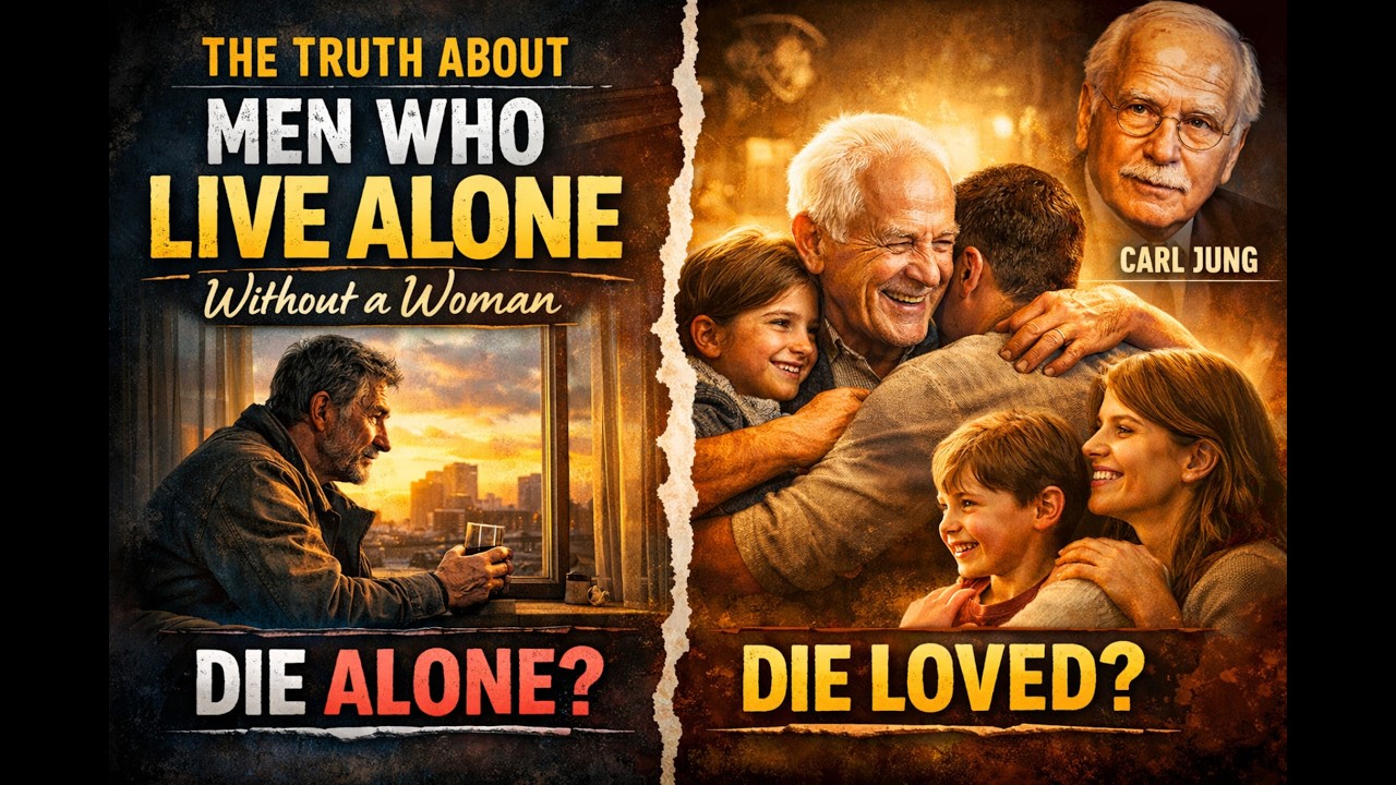 The Dangerous Truth About Men Who Live Alone (Jung Was Right) #viral #everyone #ai #motivation #fact