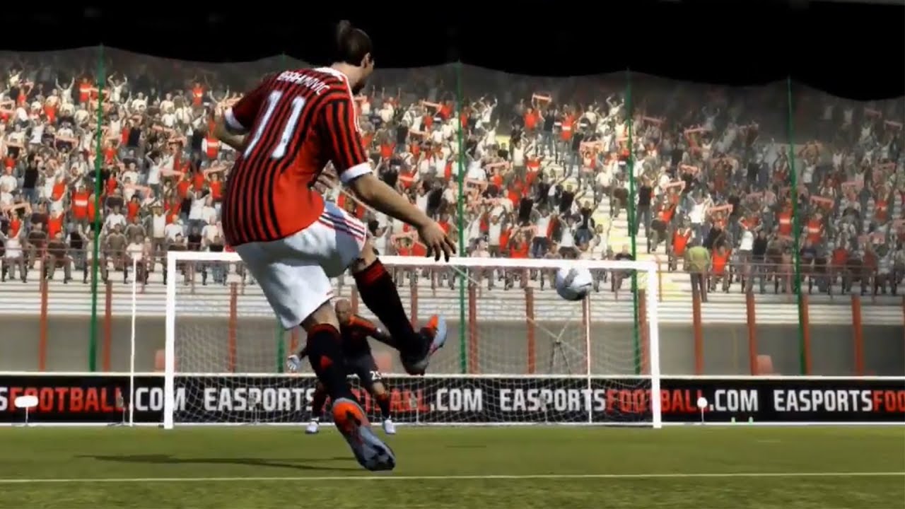 Zlatan Ibrahimovic In All FIFA Games!