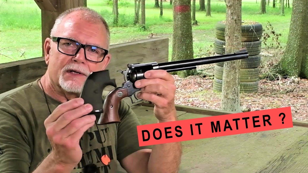 Отдача 44 Mag — имеют ли значение длина ствола и форма рукоятки?