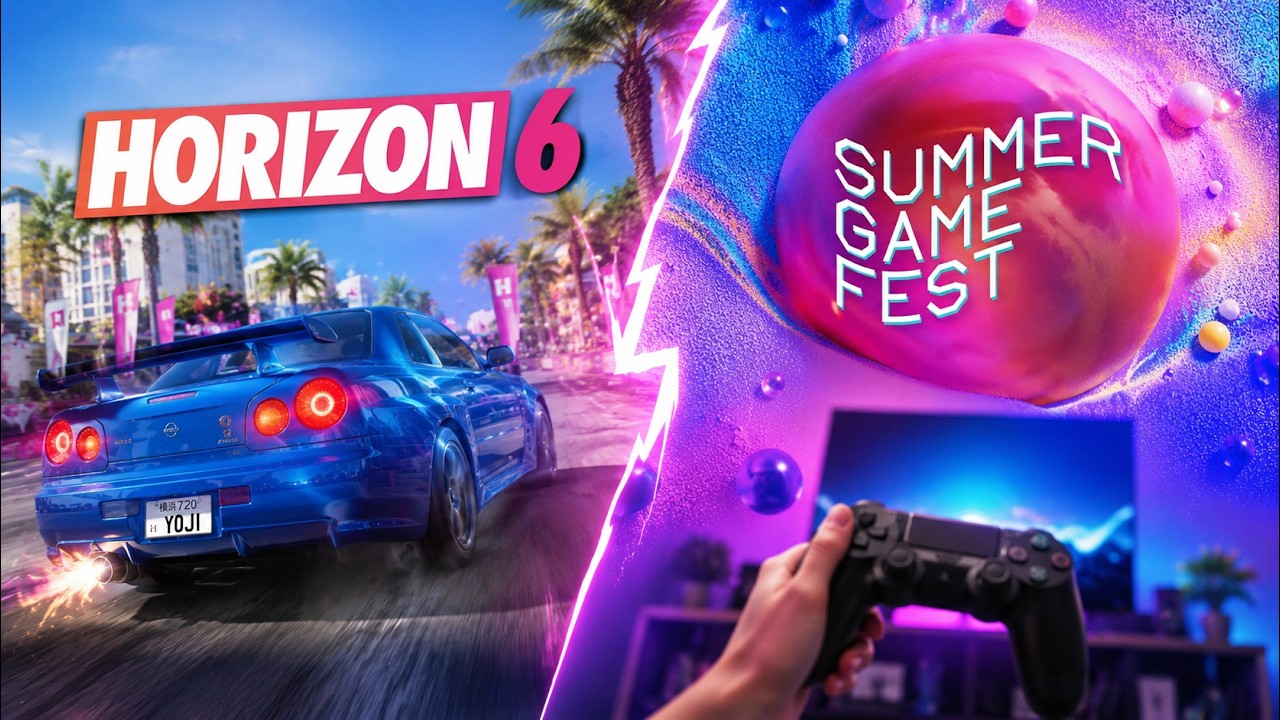 nowa playlista w FORZA HORIZON 6 😍 a potem oglądamy SUMMER GAME FEST 2026