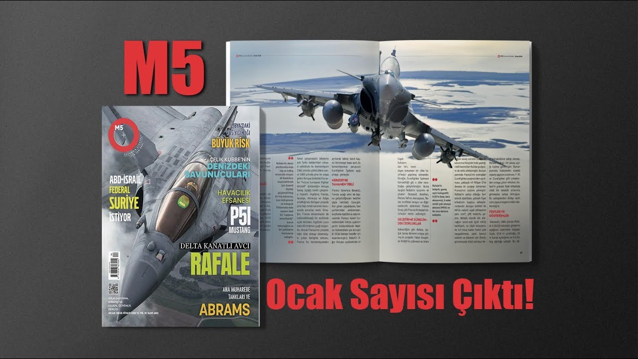 M5 DERGİ OCAK SAYISI &Ccedil;IKTI!