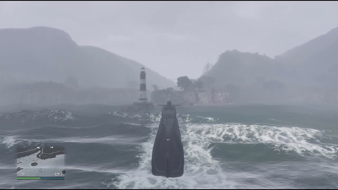 El Gordo Lighthouse and Kosatka Submarine
