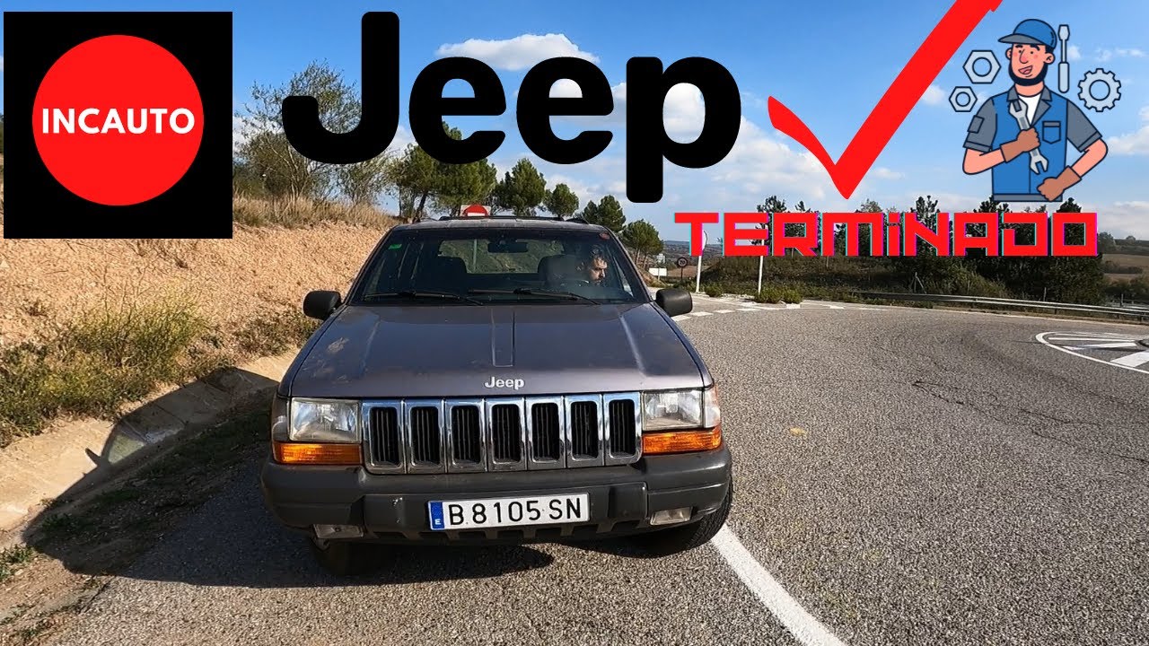 jeep grand cherokee 2.5 vm entregamos en Calaf el  vehiculo terminado, Xevi nos muestra su truco