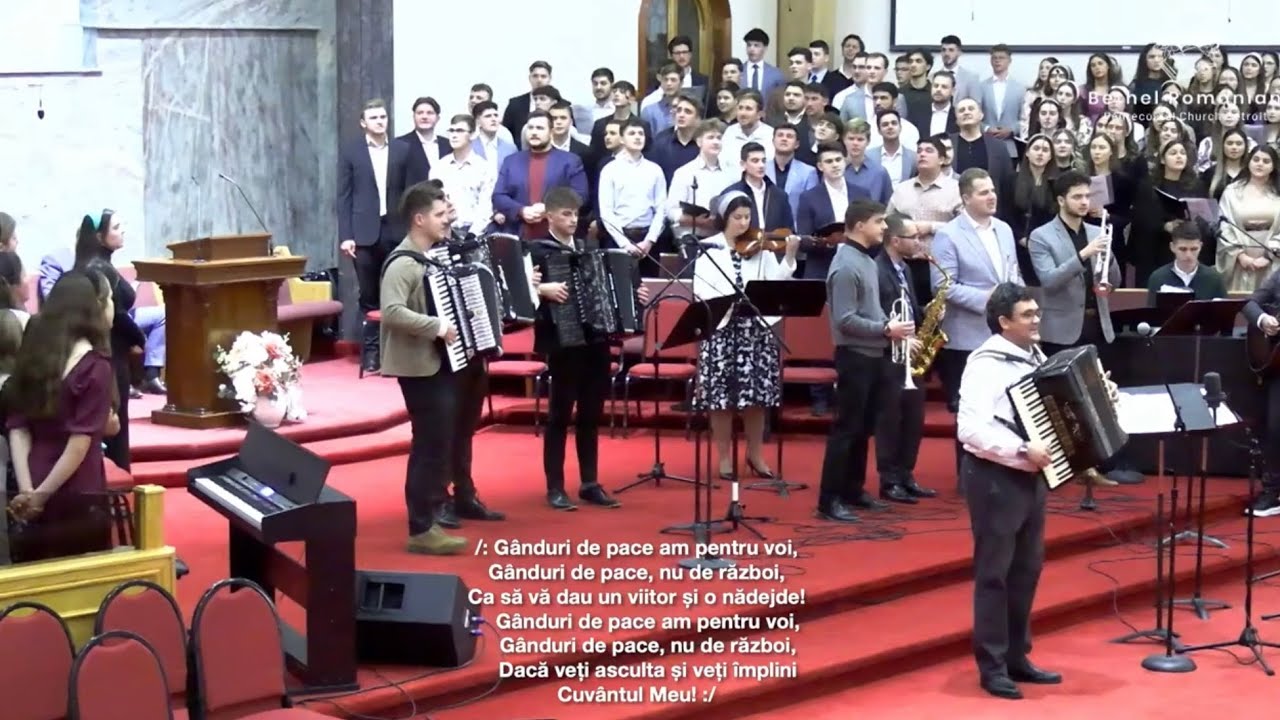 Ganduri de pace-Beni Cibu&Grup coral reunit Detroit&Canada