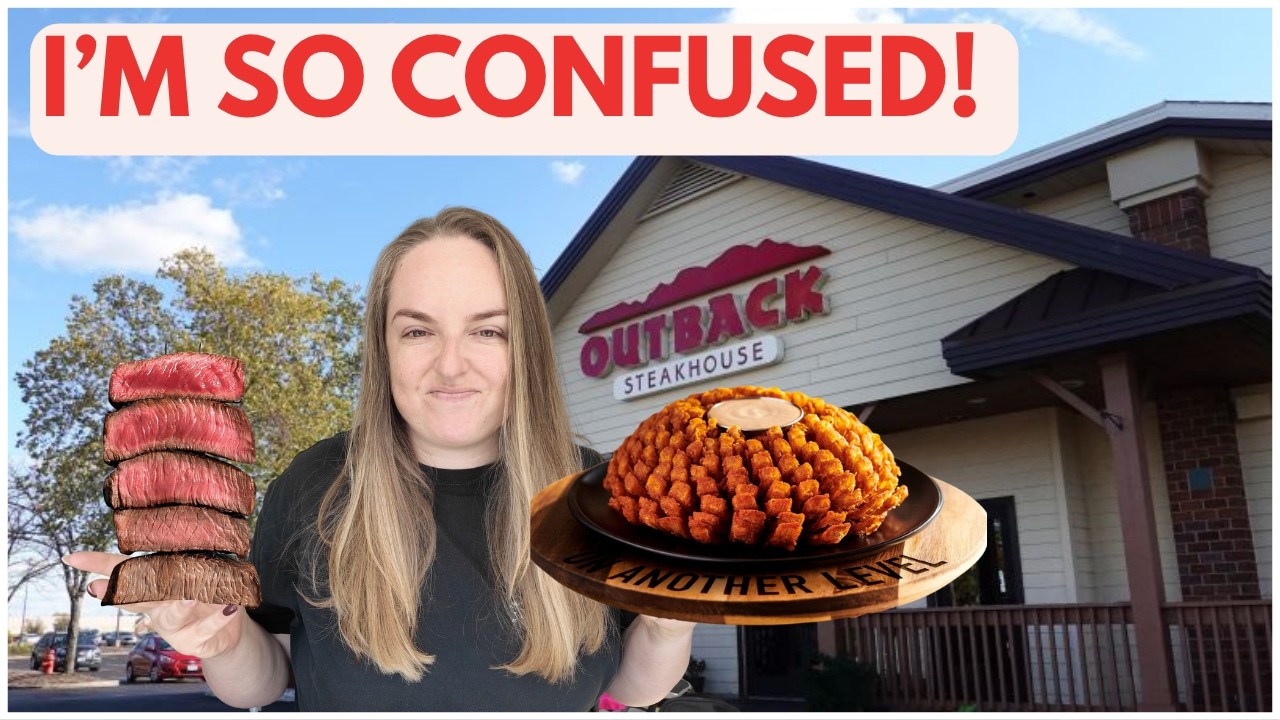Ирландец пробует Outback Steakhouse&hellip; Я был УДИВЛЕН!
