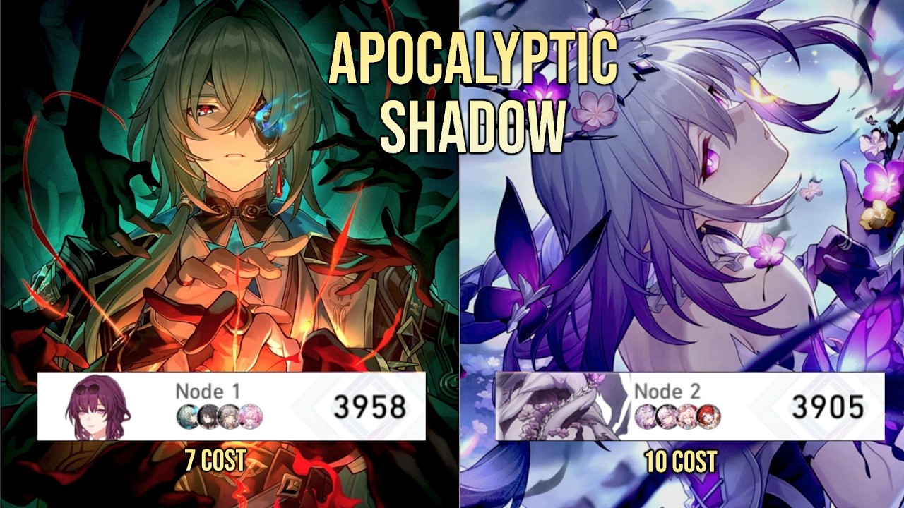 New 3.8 Apocalyptic Shadow 7863 Points | E0 Anaxa x E0 Castorice | 末日幻影4 アナイクス  キャストリス