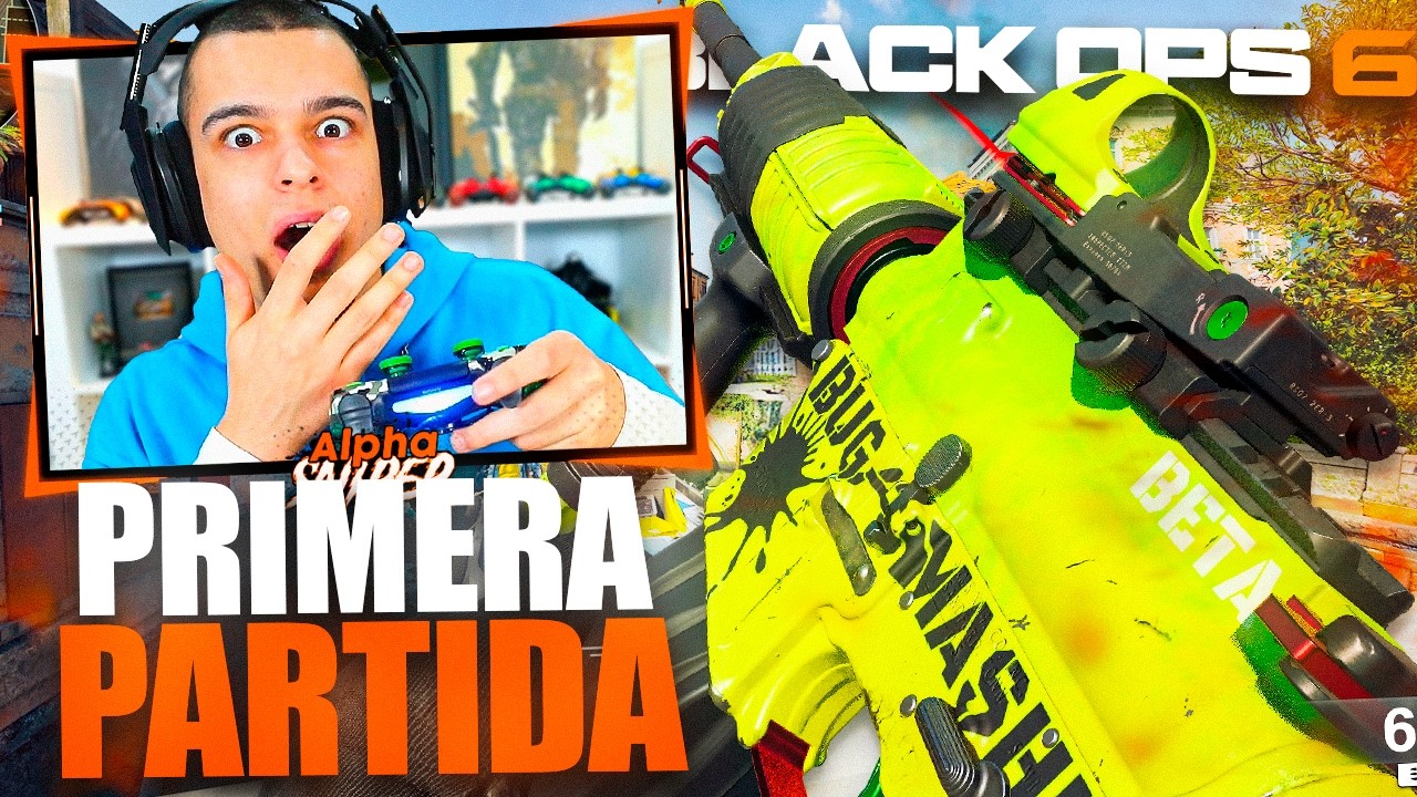 Mi PRIMERA PARTIDA EN CALL OF DUTY BLACK OPS 6