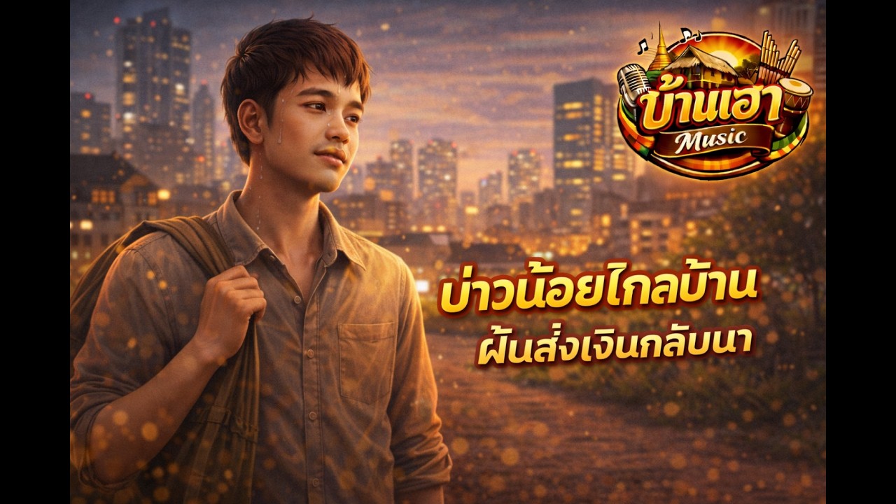 บ่าวน้อยไกลบ้าน | เพลงหมอลำซึ้ง ชีวิตคนทำงานต่างจังหวัด | บ้านเฮา Music