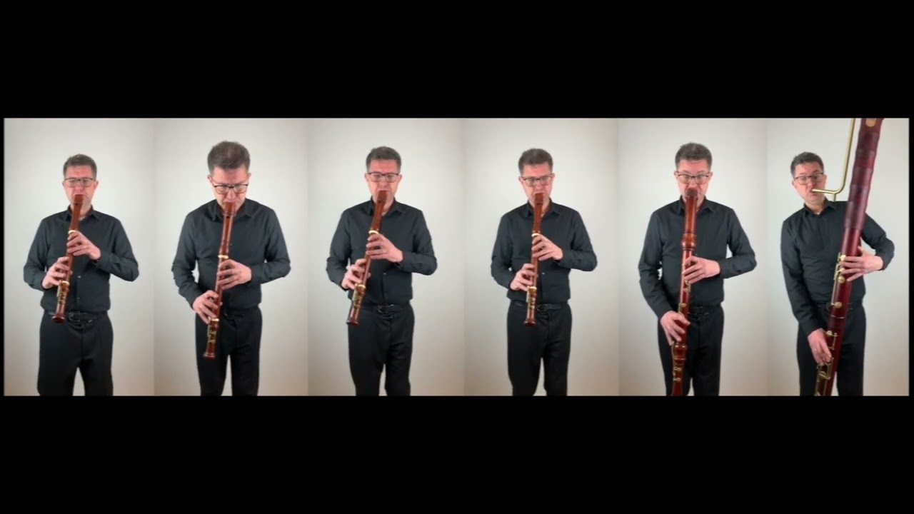 Bach: Double Violin Concerto mvt. 1, for Recorders